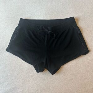 Victoria's Secret Jet Black‎ Athletic Shorts